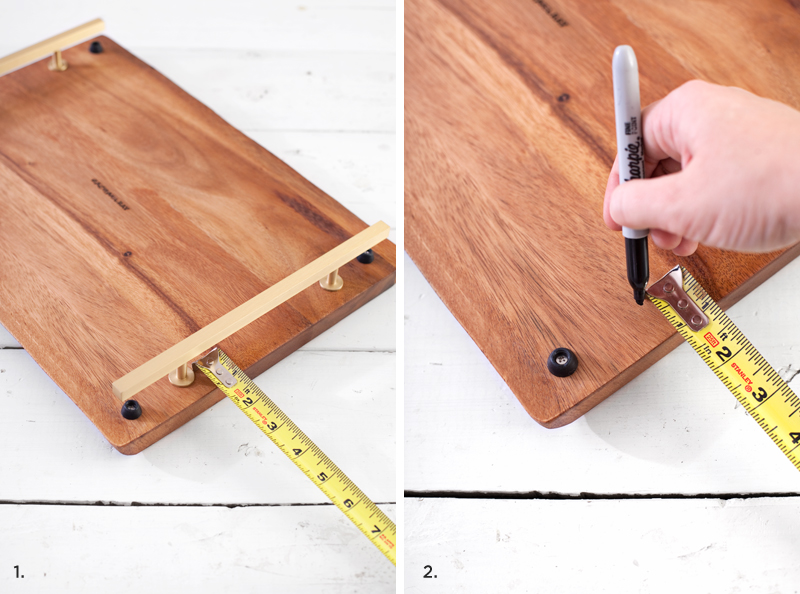 Making your own serving tray couldn't be easier!