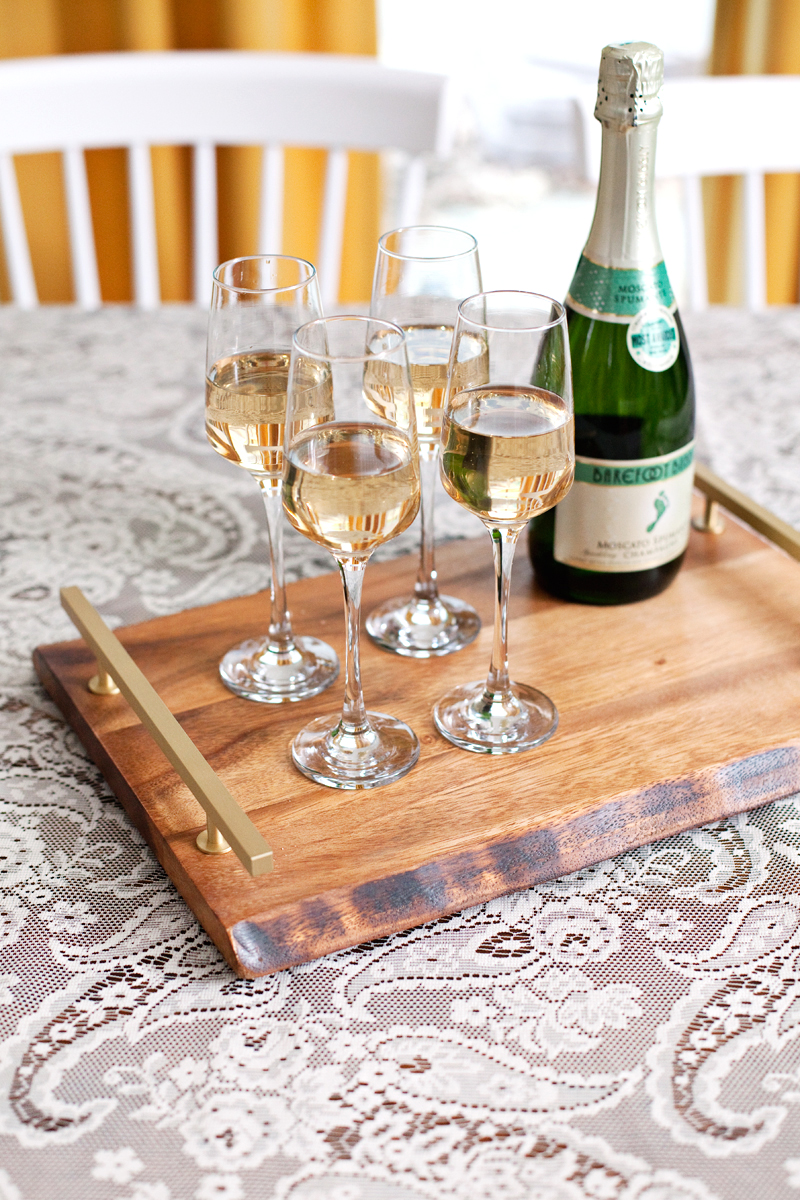 Making your own serving tray couldn't be easier!